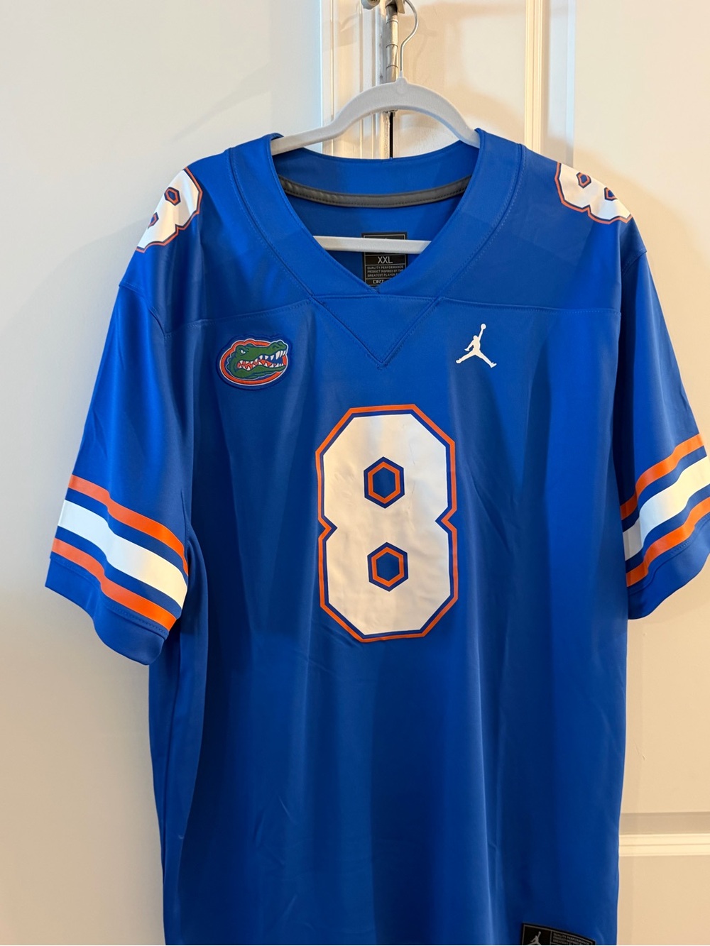 Jordan Royal Blue #8 Florida Gators Football Jersey